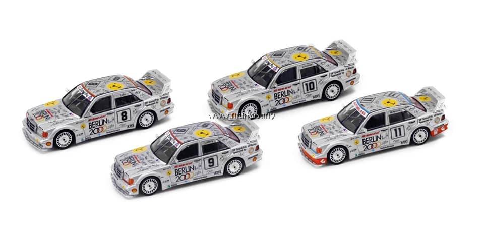 ミニカー MINI GT BERLIN 2000 MINI GT HONG KONG EXCLUSIVE SET 1/64 #240 #241 #242 #243 MERCEDES