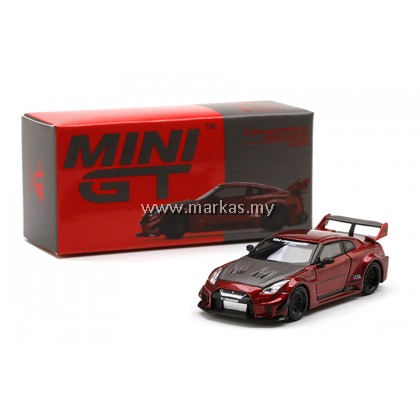 MINI GT 1/64 #191 LB-SILHOUTTE WORKS GT NISSAN 35GT-RR VER 1 LAVA RED