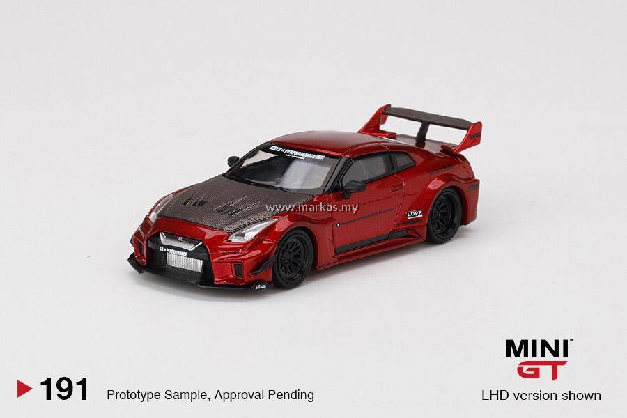 MINI GT 1/64 #191 LB-SILHOUTTE WORKS GT NISSAN 35GT-RR VER 1