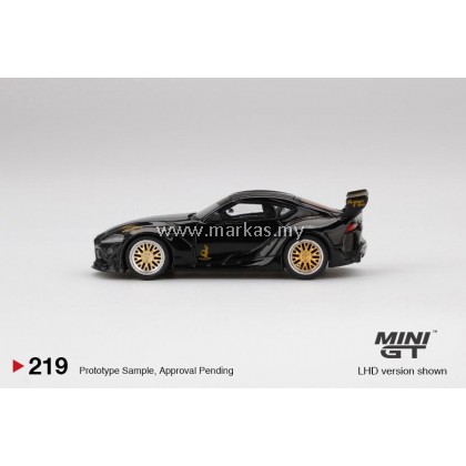 MINI GT  Pandem GR スープラ V1.0 ブラック Amazon | MINI GT 1/64 ミニカー GR スープラ パンデム V1.0