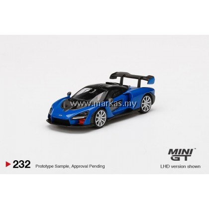 ミニカー MINI GT McLaren Senna Antares Blue 1/64 MINI GT McLAREN SENNA ANTARES BLUE LHD 1 OF 1200 MIJO