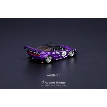 INNO MODELS INNO64 1/64 HONDA NSX NA ROCKET BUNNY V2 AERO METALLIC