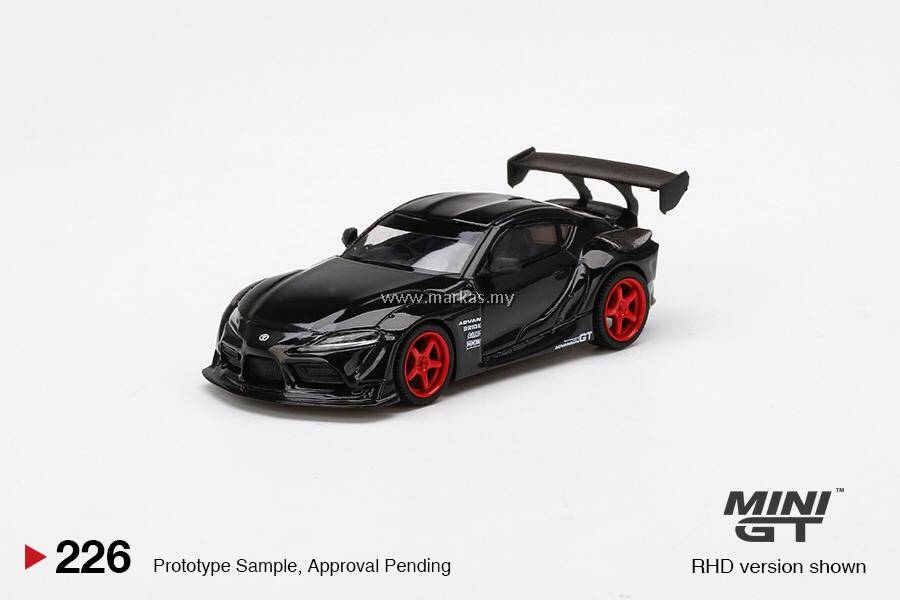 MINI GT 212 HKS Toyota GR Supra 2019 SEMA Presentation mijo
