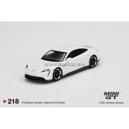 ミニカー MINIGT Porsche Taycan Turbo S 218 289 MINI GT 1:64 Porsche Taycan Turbo S Carmine Red Model Car in