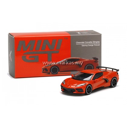 MINI GT 1/64 #227 CHEVROLET CORVETTE STINGRAY 2020 SEBRING ORANGE TINTCOAT