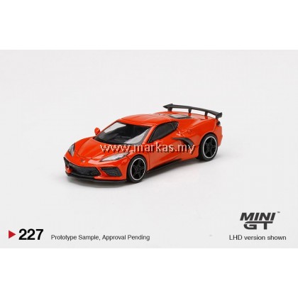 MINI GT 1/64 #227 CHEVROLET CORVETTE STINGRAY 2020 SEBRING ORANGE TINTCOAT