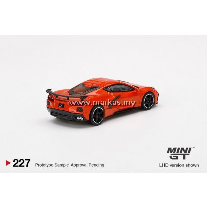 MINI GT 1/64 #227 CHEVROLET CORVETTE STINGRAY 2020 SEBRING ORANGE TINTCOAT