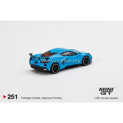 MINI GT 1/64 #251 CHEVROLET CORVETTE STINGRAY 2020 RAPID BLUE