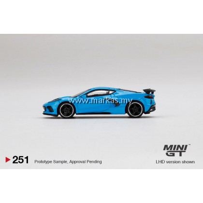 MINI GT 1/64 #251 CHEVROLET CORVETTE STINGRAY 2020 RAPID BLUE