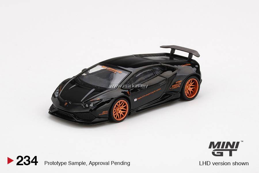 MINI GT 1/64 #234 LB☆WORKS LAMBORGHINI HUARACAN VER. 1 BLACK