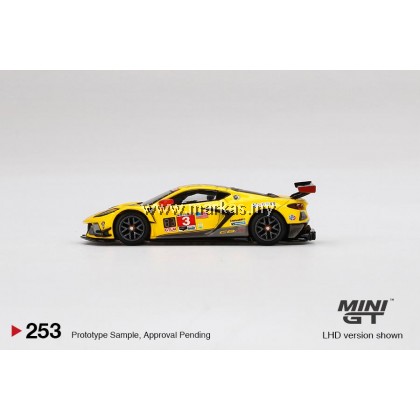 MINI GT 1/64 #253 CHEVROLET CORVETTE C8.R #3 2020 IMSA 24 HRS OF DAYTONA