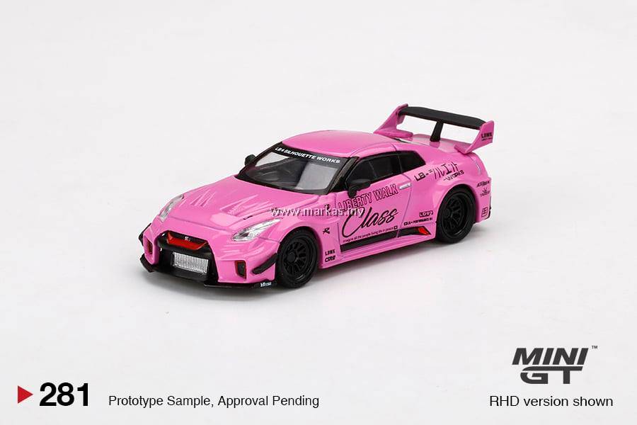 MINIGT　No.281　LB-Silhouette　 WORKS　GT Mini GT #281 1:64 Scale LB-Sihouette WORKS GT Nissan 35GT-RR
