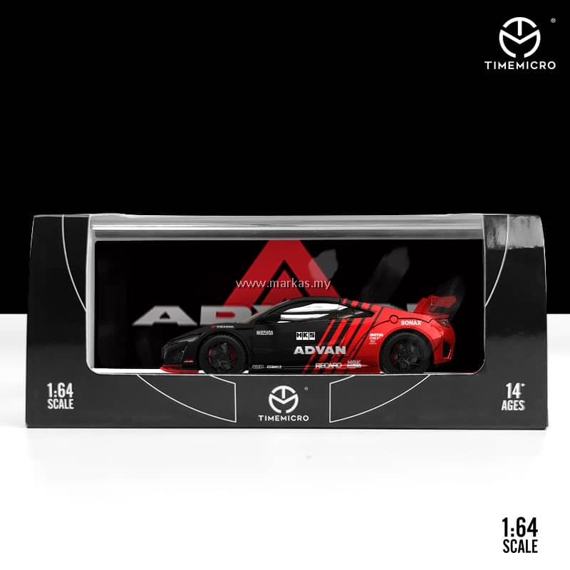 タイムマイクロ 1/64 LB ホンダ NSX アドバン ライブリー TIME MICRO 1/64 LB HONDA NSX ADVAN LIVERY Star Model 1/64