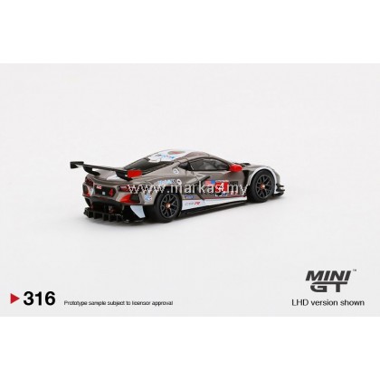 MINI GT 1/64 #316 CHEVROLET CORVETTE C8.R #4 CORVETTE RACING 2021 IMSA SEBRING 12 HRS
