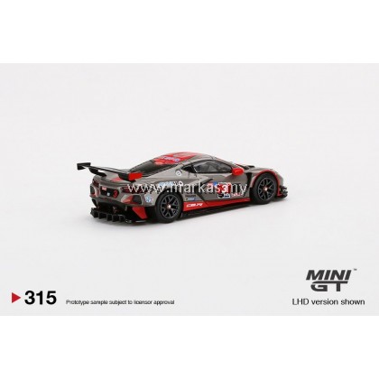 MINI GT 1/64 #315 CHEVROLET CORVETTE C8.R #3 CORVETTE RACING 2021 IMSA SEBRING 12 HRS