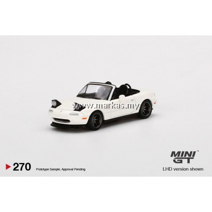 ミニカー MINI GT Mazda Miata MX-5 Classic White MY MINI CAR WORLD』UNBOXING MINI GT 1/64 MAZDA MIATA MX-5