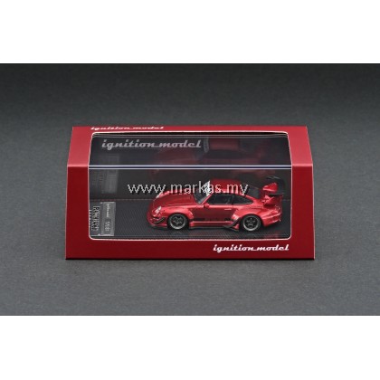 IGNITION MODEL 1/64 IG2154 PORSCHE RWB 993 RED METALLIC