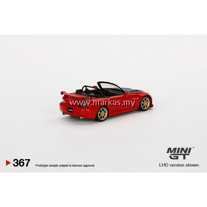 MINI GT 1/64 #367 HONDA S2000 (AP2) MUGEN NEW FORMULA RED