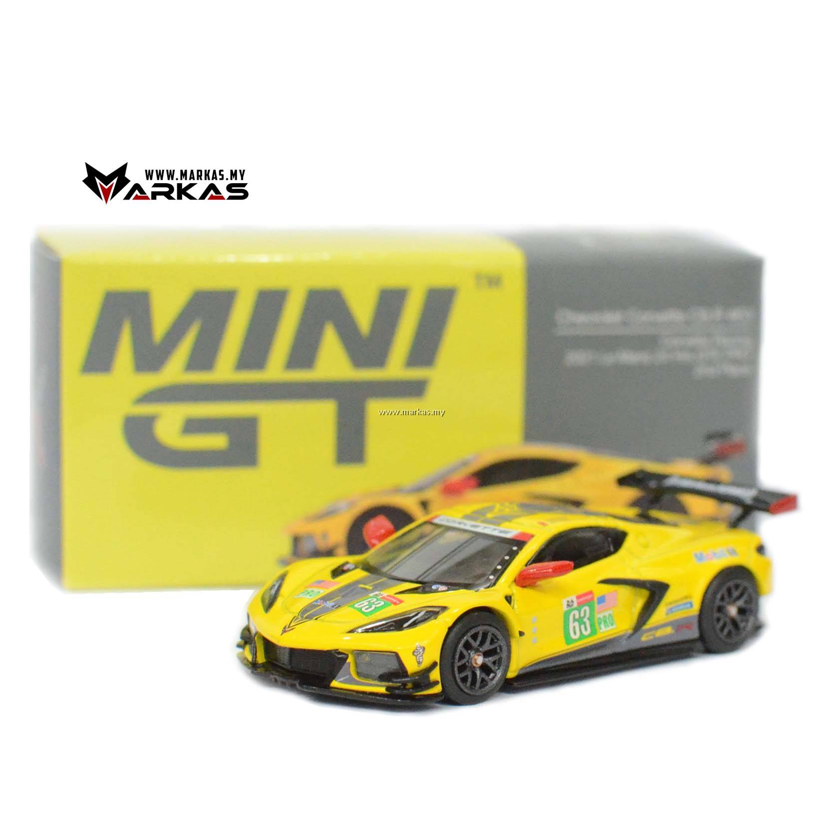 ミニカー MINI GT Chevrolet Corvette C8.R #63 383 Amazon.com: Mini GT 1/64 - C-HEVROLET Corvette C8.R - Le