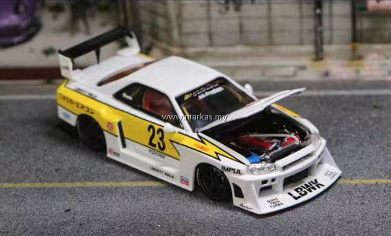 STREET WEAPON 1/64 LBWK ER34 WHITE #23