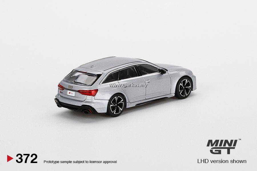ミニカー MINI GT Audi RS 6 Avant Silver Digital MY MINI CAR WORLD】UNBOXING MINI GT 1/64 AUDI RS 6 AVANT
