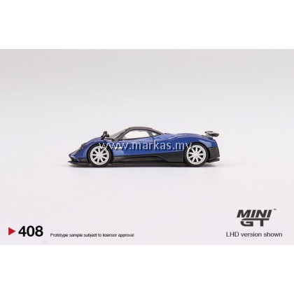 MINI GT Pagani Zonda F Silver 2個セット 305 MINI GT 1/64 #408 PAGANI ZONDA F BLU ARGENTINA