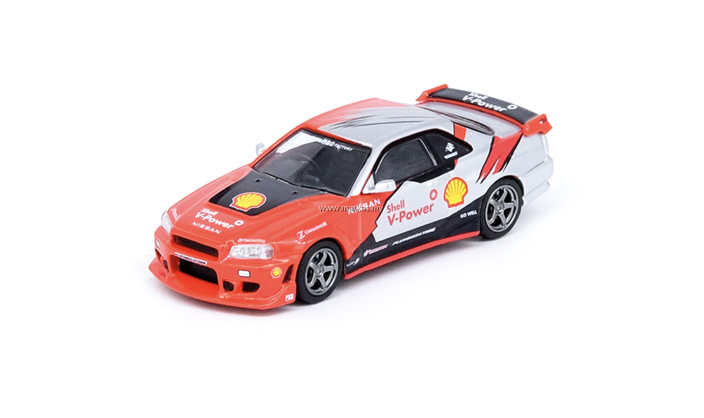 INNO MODELS INNO64 1/64 NISSAN SKYLINE R34 GTT DRIFT CAR HONG KONG