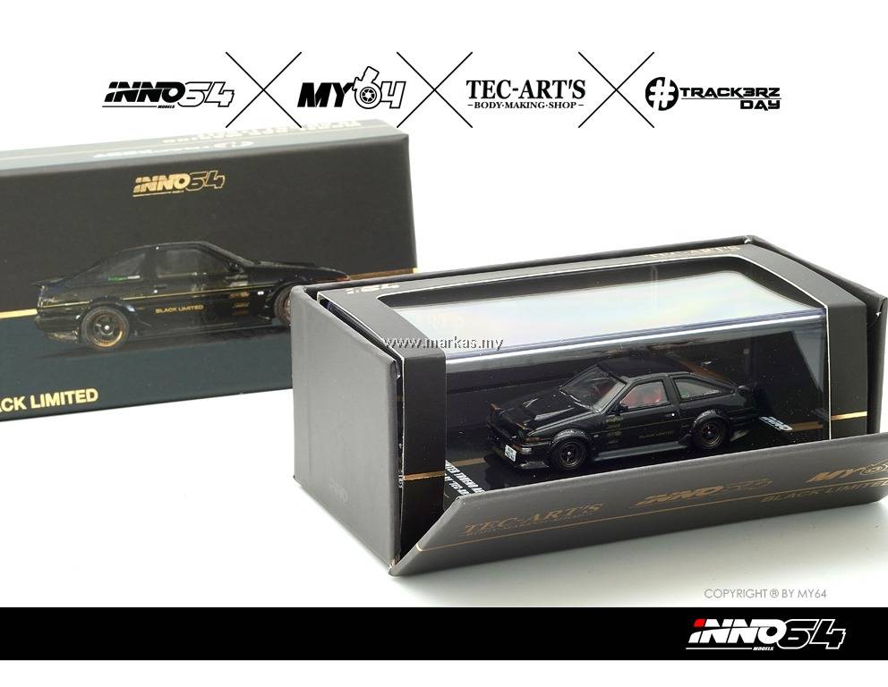 INNO MODELS INNO64 1/64 TOYOTA SPRINTER TRUENO AE86 TEC
