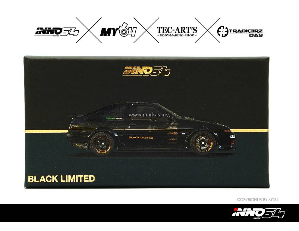 INNO MODELS INNO64 1/64 TOYOTA SPRINTER TRUENO AE86 TEC