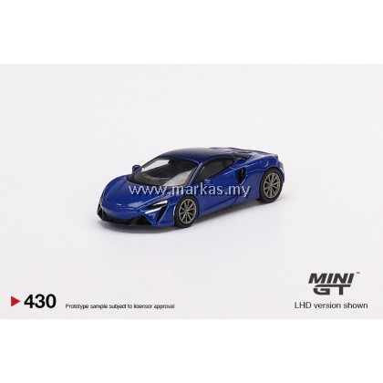 Mini GT 1:64 McLaren Artura Volcano Blue – Mijo Exclusives