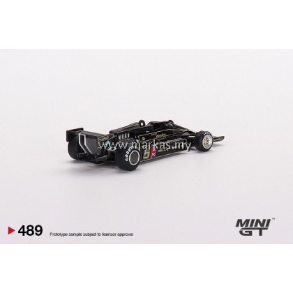 MINI GT 1/64 #489 LOTUS 78 #5 1977 PRESENTATION