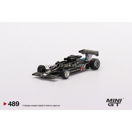 MINI GT 1/64 #489 LOTUS 78 #5 1977 PRESENTATION