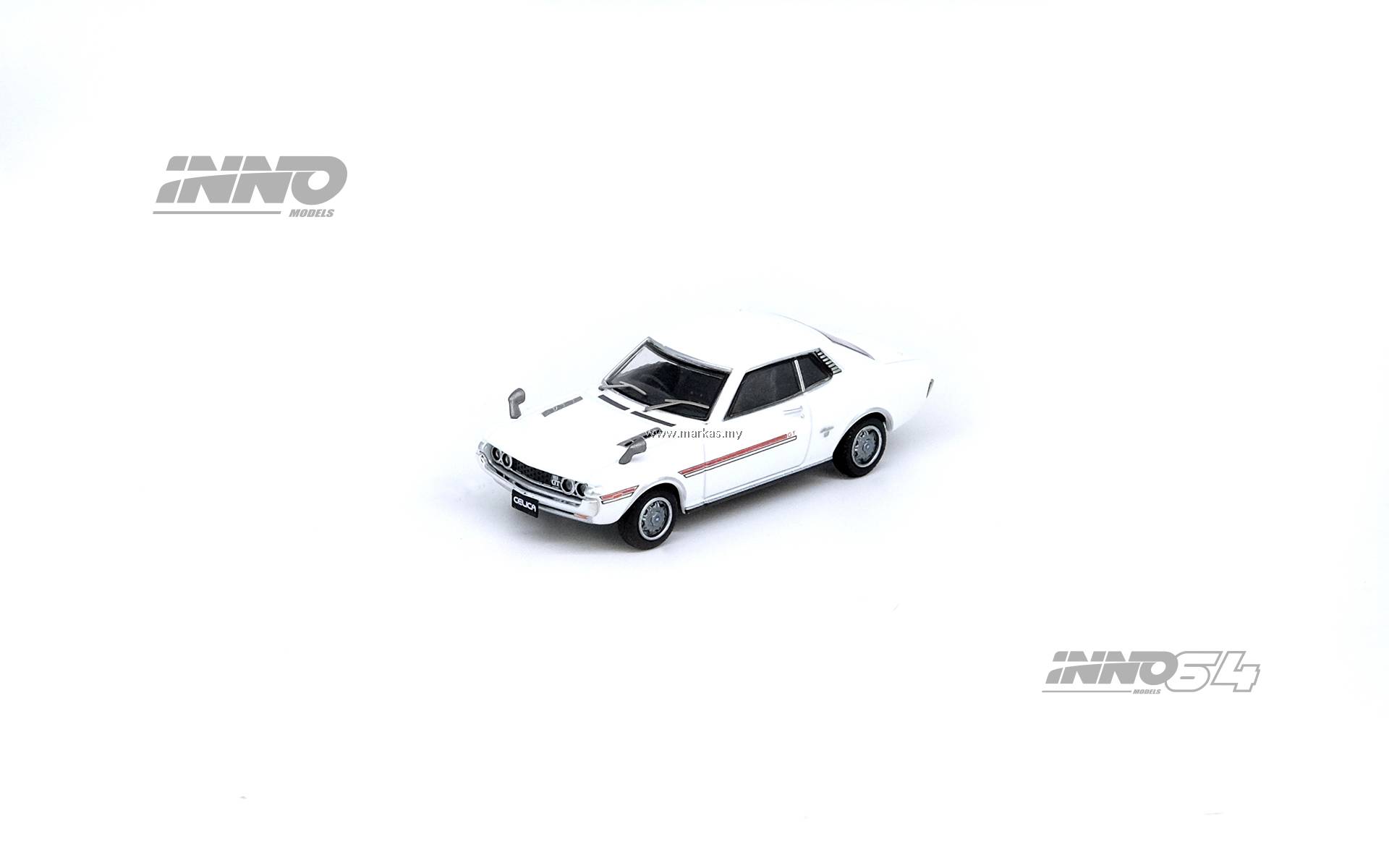 INNO MODELS INNO64 1/64 TOYOTA CELICA 1600GT TA22 WHITE