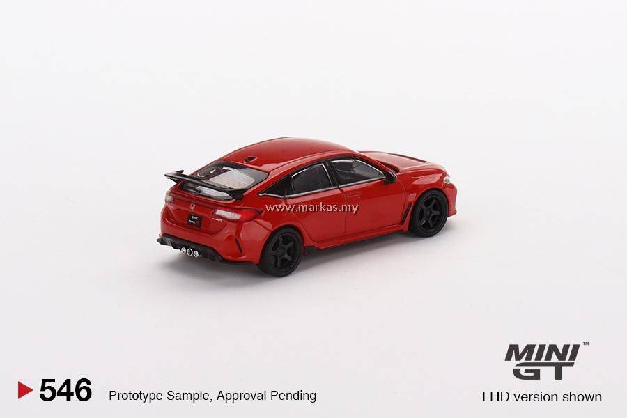 (PO) MINI GT 1/64 546 HONDA CIVIC TYPE R RALLYE RE 2023 WITH ADVAN GT
