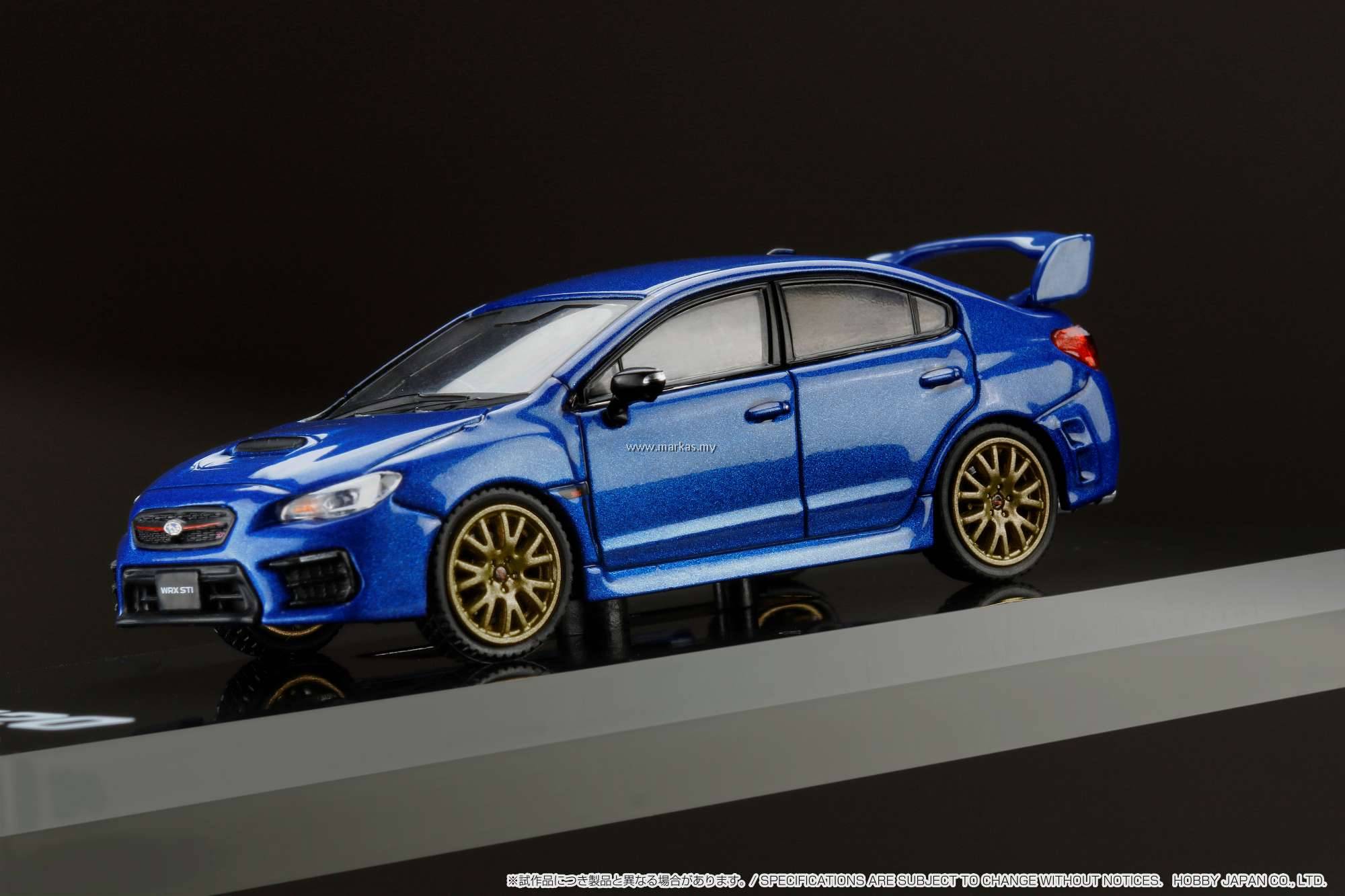 HOBBY JAPAN 1/64 HJ642021FBL SUBARU WRX STI EJ20 FINAL
