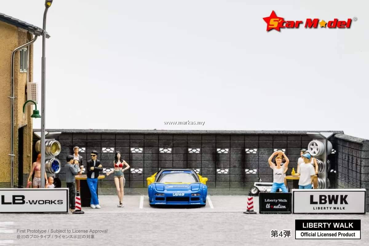 STAR MODEL 1/64 LBWK HONDA NSX SPOON