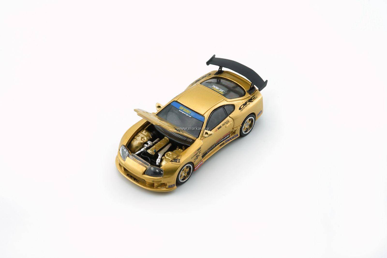 BM Creations 1/64 Toyota Supra x Top Secret - Australian Exclusive Chameleon Purple 64B0432 main image 1