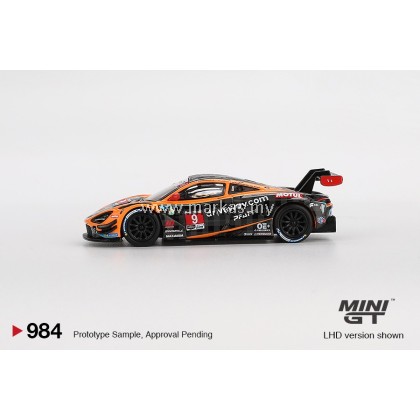 (PO) MINI GT 1/64 #984 MCLAREN 720S GT3 EVO PLAFF MOTORSPOTS 2024 IMSA DAYTONA
