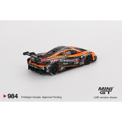 (PO) MINI GT 1/64 #984 MCLAREN 720S GT3 EVO PLAFF MOTORSPOTS 2024 IMSA DAYTONA