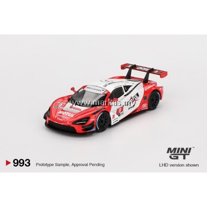 (PO) MINI GT 1/64 #993 MCLAREN 720S GT3 EVO PFAFF MOTORSPORTS 2024 IMSA LAGUNA SECA