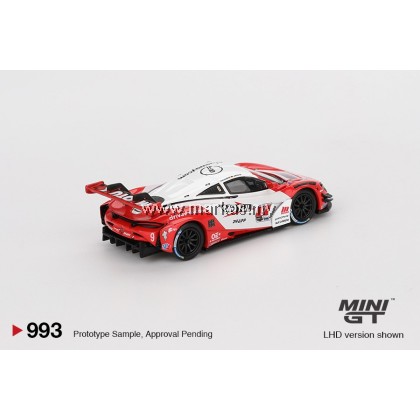 (PO) MINI GT 1/64 #993 MCLAREN 720S GT3 EVO PFAFF MOTORSPORTS 2024 IMSA LAGUNA SECA