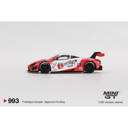 (PO) MINI GT 1/64 #993 MCLAREN 720S GT3 EVO PFAFF MOTORSPORTS 2024 IMSA LAGUNA SECA