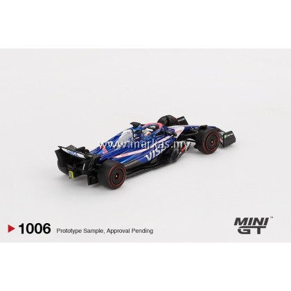 (PO) MINI GT 1/64 #1006 RB VCARB 01 #3 DANIEL RICCIARDO 2024 F1 2024 BAHRAIN GP