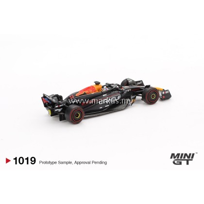 (PO) MINI GT 1/64 #1019 ORACLE RED BULL RACING RB20 #11 SERGIO PÉREZ 2024 F1 2024 BAHRAIN GP 2ND PLACE