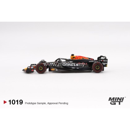 (PO) MINI GT 1/64 #1019 ORACLE RED BULL RACING RB20 #11 SERGIO PÉREZ 2024 F1 2024 BAHRAIN GP 2ND PLACE