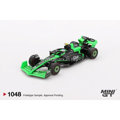 (PO) MINI GT 1/64 #1048 KICK SAUBER C44 #24 GUANYU ZHOU 2024 F1 2024 CHINESE GP