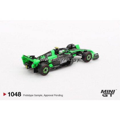 (PO) MINI GT 1/64 #1048 KICK SAUBER C44 #24 GUANYU ZHOU 2024 F1 2024 CHINESE GP