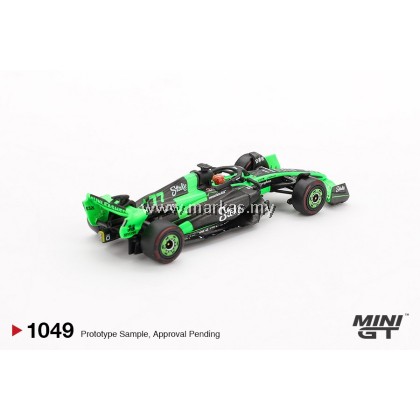 (PO) (STANDARD/BLISTER) MINI GT 1/64 #1049 KICK SAUBER C44 #77 VALTTERI BOTTAS 2024 F1 2024 CHINESE GP