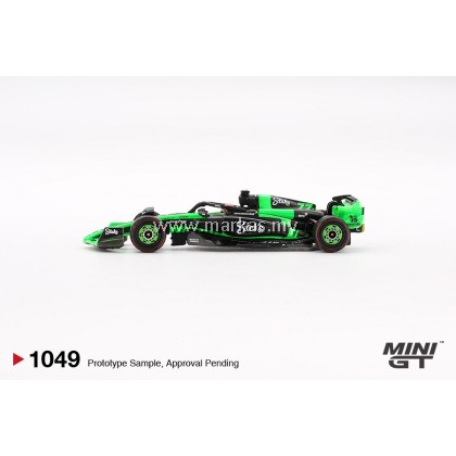 (PO) (STANDARD/BLISTER) MINI GT 1/64 #1049 KICK SAUBER C44 #77 VALTTERI BOTTAS 2024 F1 2024 CHINESE GP