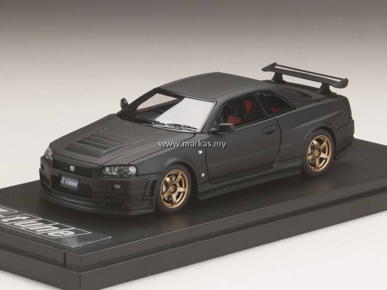Mirage1/43 R34 GT-R Z-tune マットブラック Amazon.co.jp: ,hpi 1/43 ニスモ R34 GT-R Z-tune マットブラック